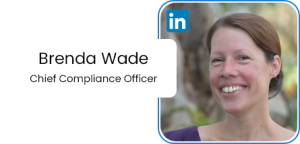 Brenda Wade, chief compliance officer inovaare